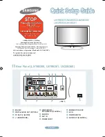 Samsung LN19B360C5D Quick Setup Manual preview