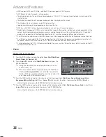 Предварительный просмотр 22 страницы Samsung LN19C450 User Manual