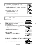 Предварительный просмотр 8 страницы Samsung LN22A450 - 22" LCD TV User Manual