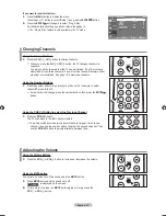 Предварительный просмотр 15 страницы Samsung LN22A450 - 22" LCD TV User Manual