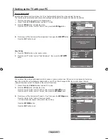 Предварительный просмотр 37 страницы Samsung LN22A450 - 22" LCD TV User Manual