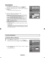 Предварительный просмотр 41 страницы Samsung LN22A450 - 22" LCD TV User Manual