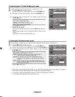 Предварительный просмотр 43 страницы Samsung LN22A450 - 22" LCD TV User Manual