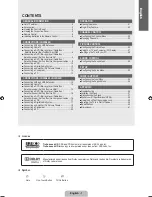 Preview for 3 page of Samsung LN22B460 User Manual