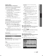 Предварительный просмотр 17 страницы Samsung LN22C500 User Manual