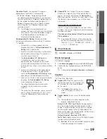 Предварительный просмотр 19 страницы Samsung LN22C500 User Manual