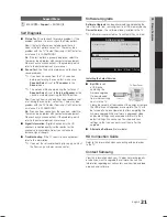 Предварительный просмотр 21 страницы Samsung LN22C500 User Manual