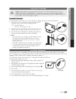 Предварительный просмотр 29 страницы Samsung LN22C500 User Manual