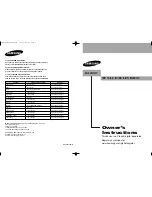 Samsung LN23R71W Owner'S Instructions Manual предпросмотр