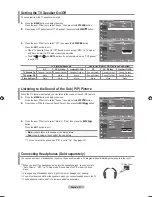 Предварительный просмотр 39 страницы Samsung LN26A450C1 User Manual