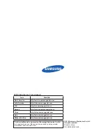 Preview for 3 page of Samsung LN26C350D1D Service Manual