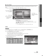 Preview for 23 page of Samsung LN26C450 User Manual