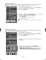 Preview for 36 page of Samsung LN26R71BD Owner'S Instructions Manual