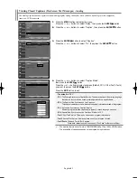 Preview for 47 page of Samsung LN26R71BD Owner'S Instructions Manual