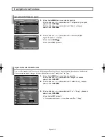 Preview for 106 page of Samsung LN26R71BD Owner'S Instructions Manual