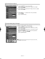 Preview for 110 page of Samsung LN26R71BD Owner'S Instructions Manual