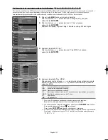 Preview for 114 page of Samsung LN26R71BD Owner'S Instructions Manual