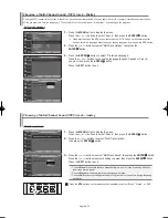 Предварительный просмотр 31 страницы Samsung LN26R71WD Owner'S Instructions Manual