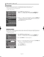 Предварительный просмотр 32 страницы Samsung LN26T71B Owner'S Instructions Manual