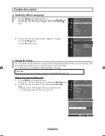 Предварительный просмотр 58 страницы Samsung LN2A620A1F User Manual