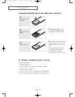 Предварительный просмотр 11 страницы Samsung LN32A32B Owner'S Instructions Manual