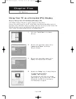 Предварительный просмотр 71 страницы Samsung LN32A32B Owner'S Instructions Manual