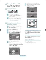 Предварительный просмотр 8 страницы Samsung LN32A330 Quick Setup Manual