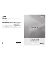 Samsung LN32A330J1N User Manual preview