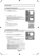 Предварительный просмотр 21 страницы Samsung LN32A540P2DXZAOM User Manual