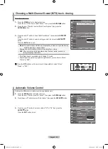 Предварительный просмотр 31 страницы Samsung LN32A540P2DXZAOM User Manual
