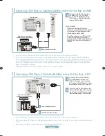 Preview for 3 page of Samsung LN32A550P3F Quick Setup Manual