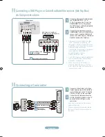 Preview for 4 page of Samsung LN32A550P3F Quick Setup Manual