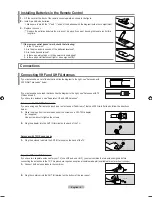 Preview for 8 page of Samsung LN32A610A1R User Manual