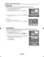 Preview for 37 page of Samsung LN32A610A1R User Manual