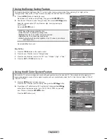 Preview for 44 page of Samsung LN32A610A1R User Manual