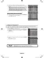 Preview for 34 page of Samsung LN32A650 - 32" LCD TV User Manual