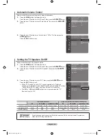 Preview for 36 page of Samsung LN32A650 - 32" LCD TV User Manual