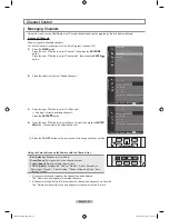 Preview for 38 page of Samsung LN32A650 - 32" LCD TV User Manual