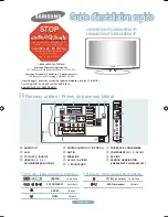 Предварительный просмотр 12 страницы Samsung LN32A650A1F Quick Setup Manual