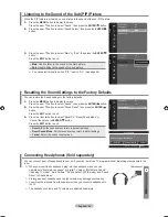 Preview for 37 page of Samsung LN32A650A1F User Manual