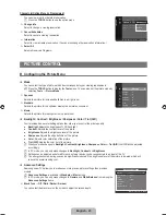 Предварительный просмотр 27 страницы Samsung LN32B460B2DXZA User Manual