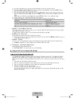 Preview for 21 page of Samsung LN32B550K1F User Manual