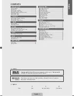 Preview for 3 page of Samsung LN32B640R3F User Manual