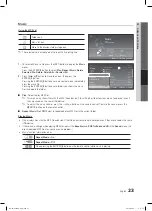 Предварительный просмотр 23 страницы Samsung LN32C350 User Manual