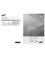 Samsung LN32C450E1D Manual Del Usuario предпросмотр