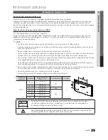 Предварительный просмотр 25 страницы Samsung LN32C450E1D Manual Del Usuario