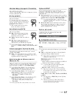 Preview for 17 page of Samsung LN32C530F1F Manual Del Usuario