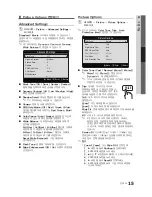 Preview for 15 page of Samsung LN32C530F1F User Manual