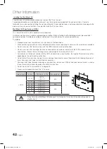 Предварительный просмотр 42 страницы Samsung LN32C550 User Manual