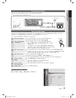 Предварительный просмотр 7 страницы Samsung LN32C550J1FXZA User Manual